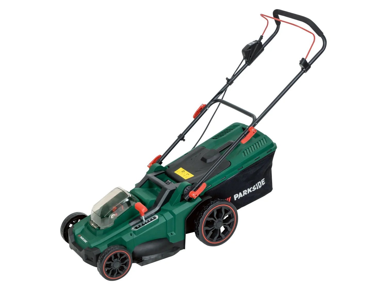 PARKSIDE® 2x 20 V Akku-Rasenmäher »PRMA 40-Li A3«, ohn…