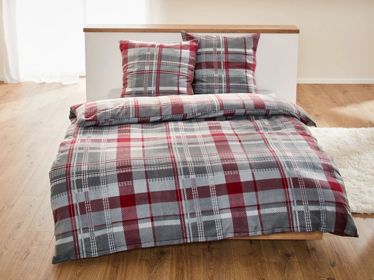 LIVARNO home Fleece Bettwäsche, 200 x 220 cm LIDL