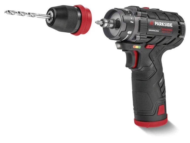 PARKSIDE PERFORMANCE cordless drill set »PBSPA 12 A1«, 12 V, with 39