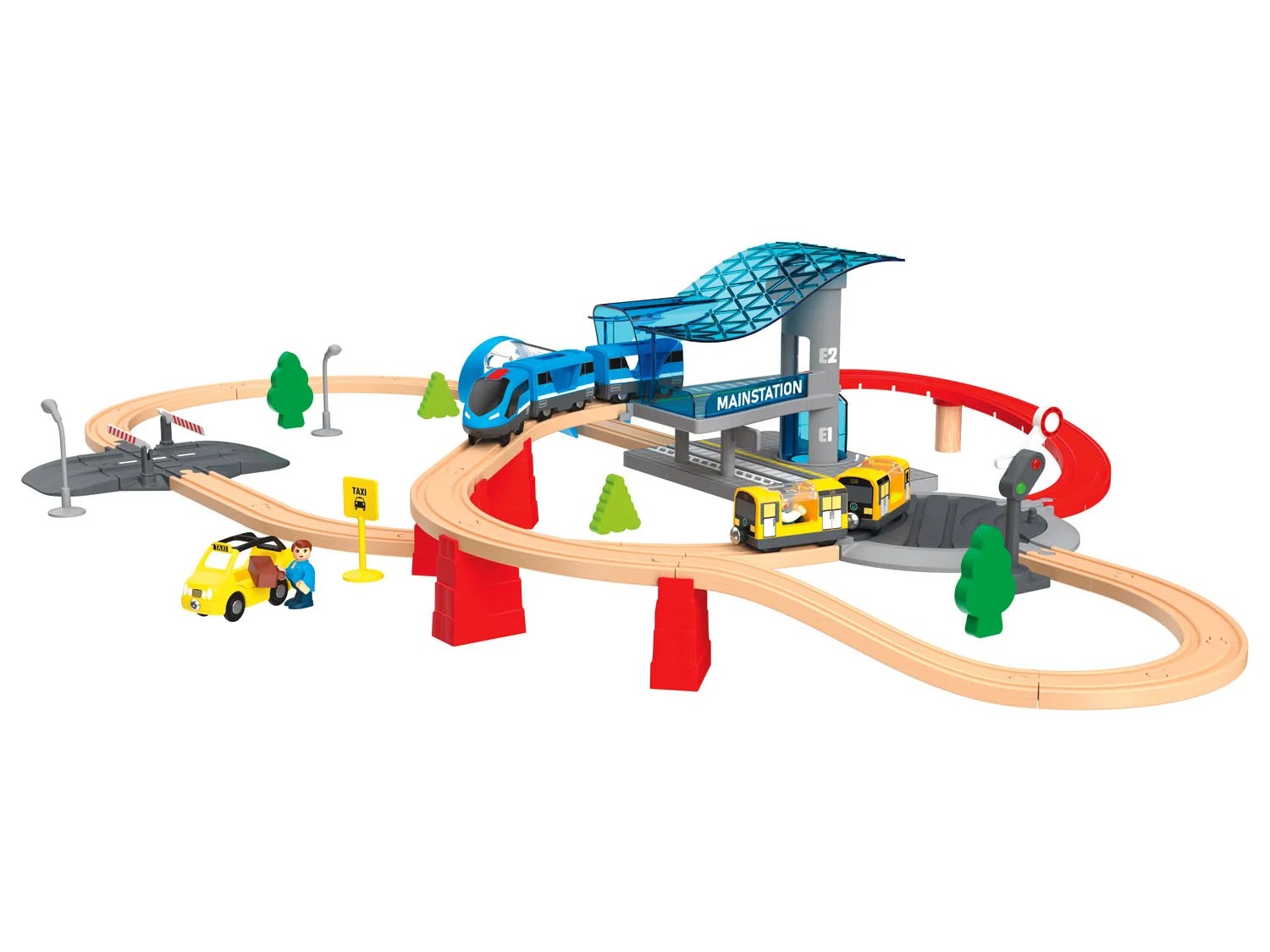 Playtive City Express, aus Echtholz LIDL