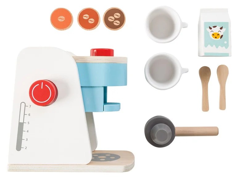 Playtive PLAYTIVE® Kinder Kaffeemaschine-Set | LIDL