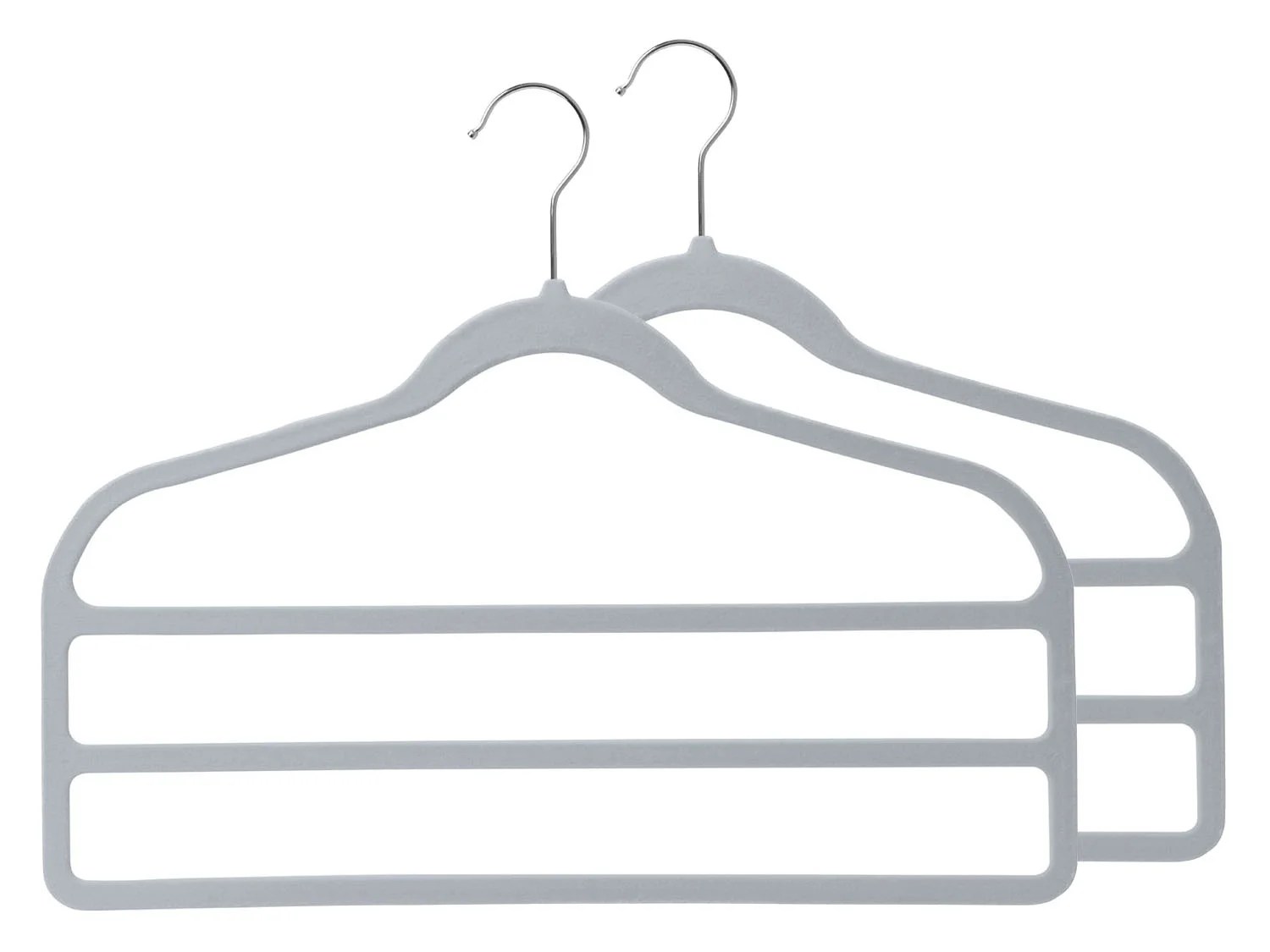 LIVARNO home Hosenbügel / Kleiderbügel, textilschonend…