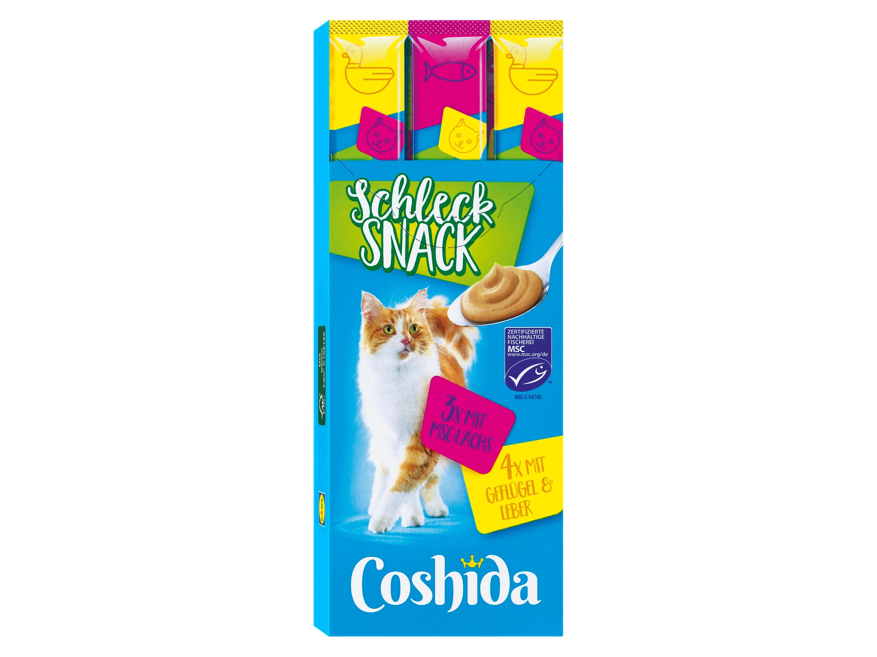 Angebot Lidl COSHIDA Katzen SchleckSnack verschiedene