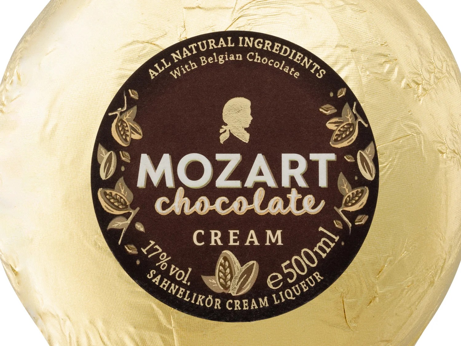 Mozart Chocolate Cream Liqueur Gold 17 Vol LIDL