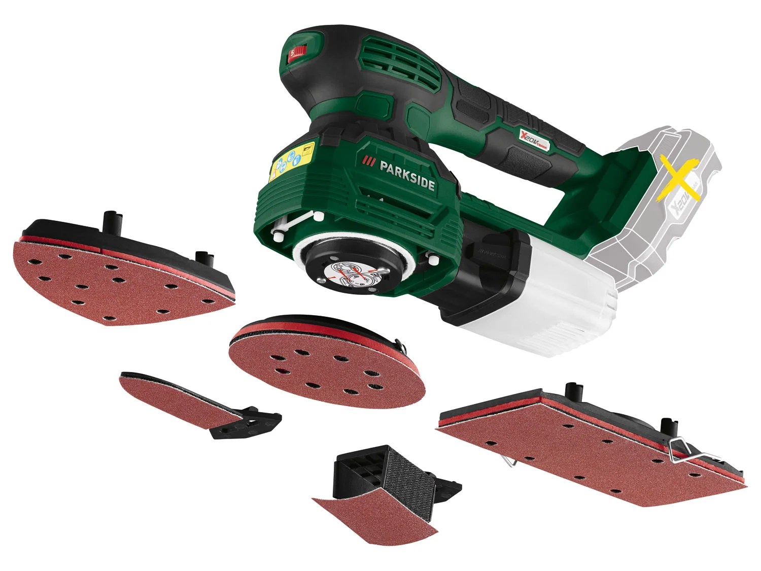 20 V 3-in-1 Akku-Multischleifer »PMSA 20-Li A1«, ohne
