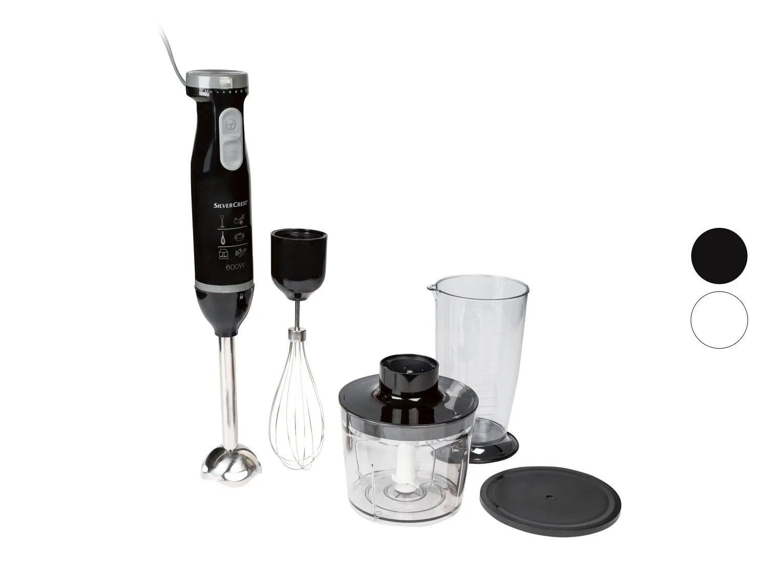 SILVERCREST Stabmixer Set »SSMS 600 E6«, 3in1 LIDL