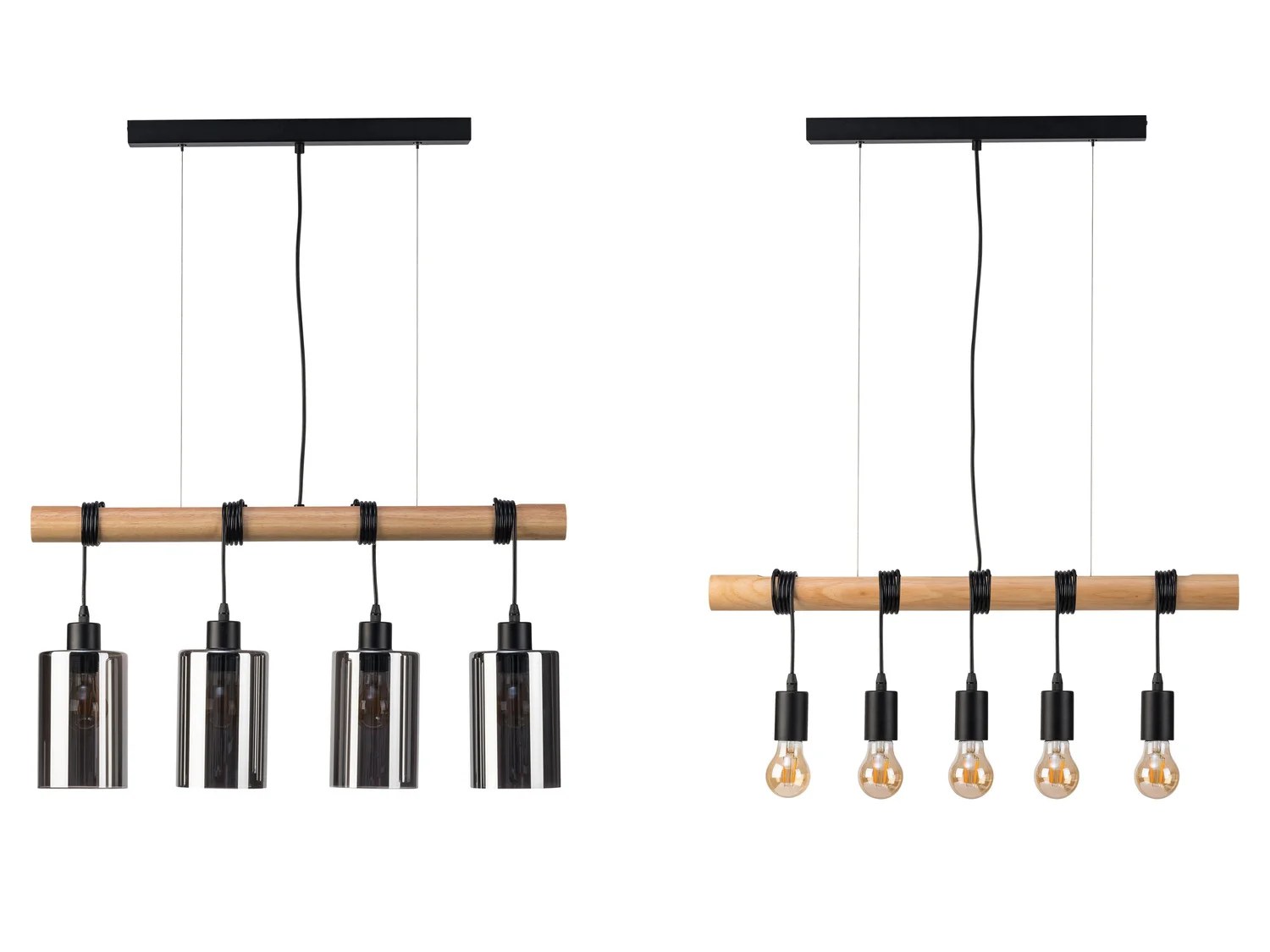 LIVARNO home Pendelleuchte LED 4/5 flammig | LIDL