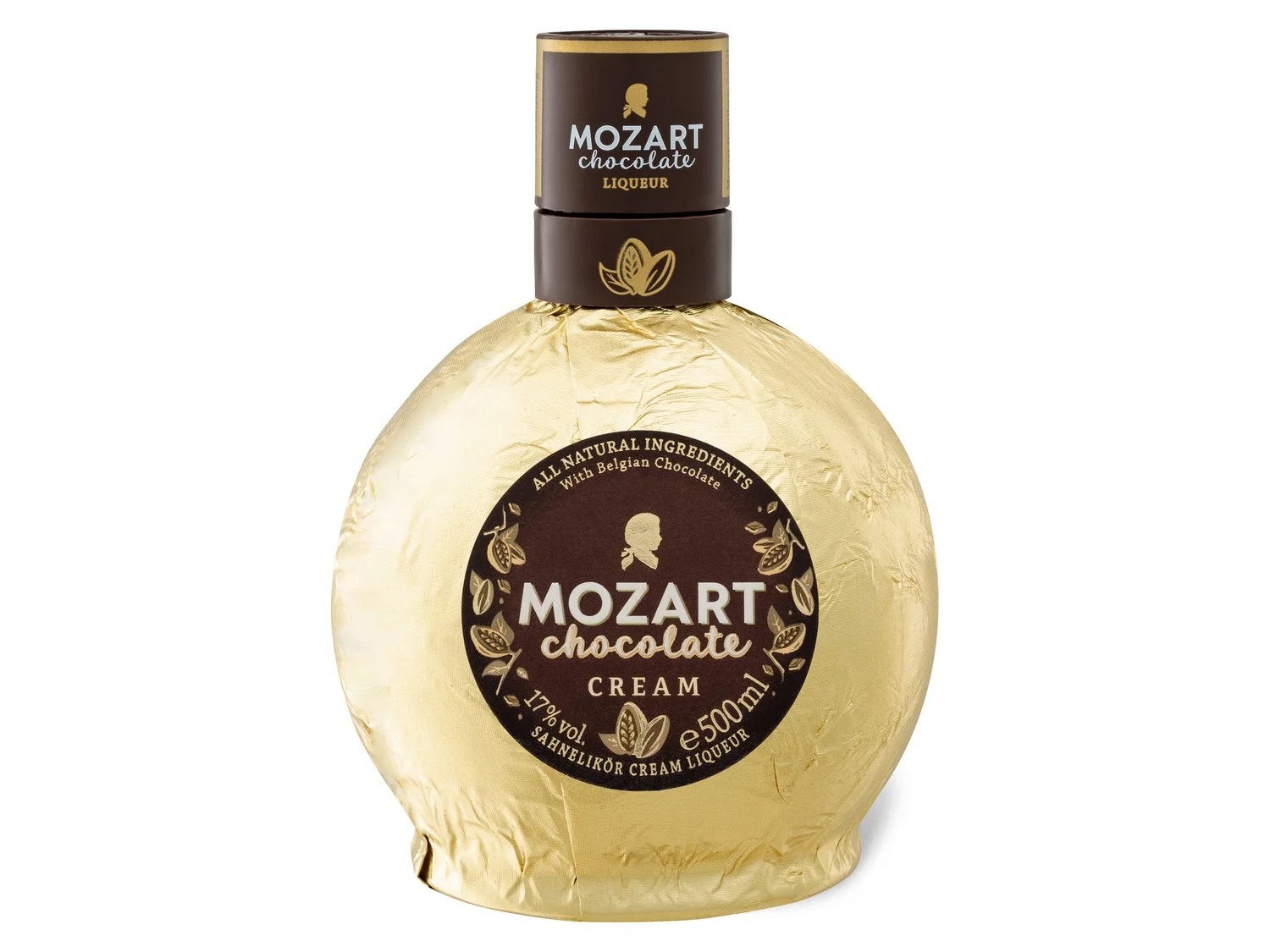 Mozart Chocolate Cream Liqueur Gold 17 Vol LIDL