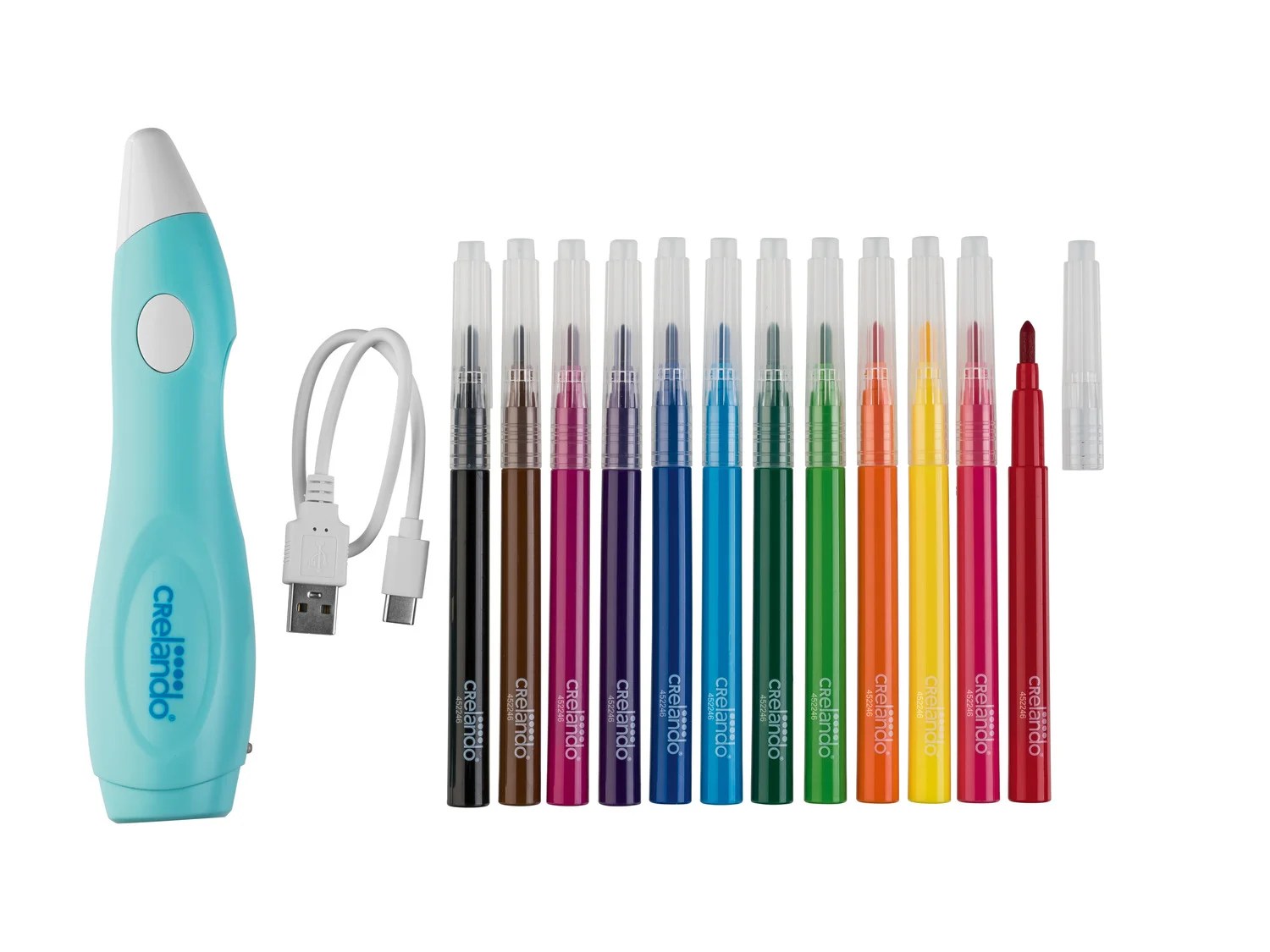 crelando® Airbrush Starter Kit, für kreative Sprayeffe…