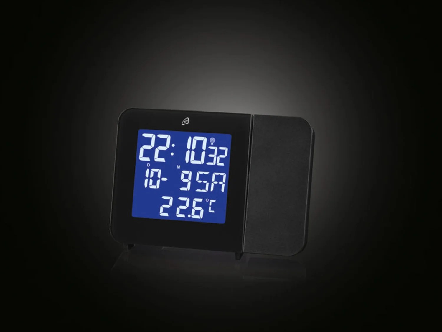 AURIOL® Funk-Projektionswecker, mit LC-Display