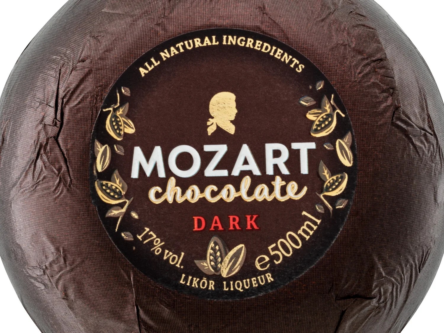 Mozart Dark Chocolate Liqueur vegan 17 Vol LIDL