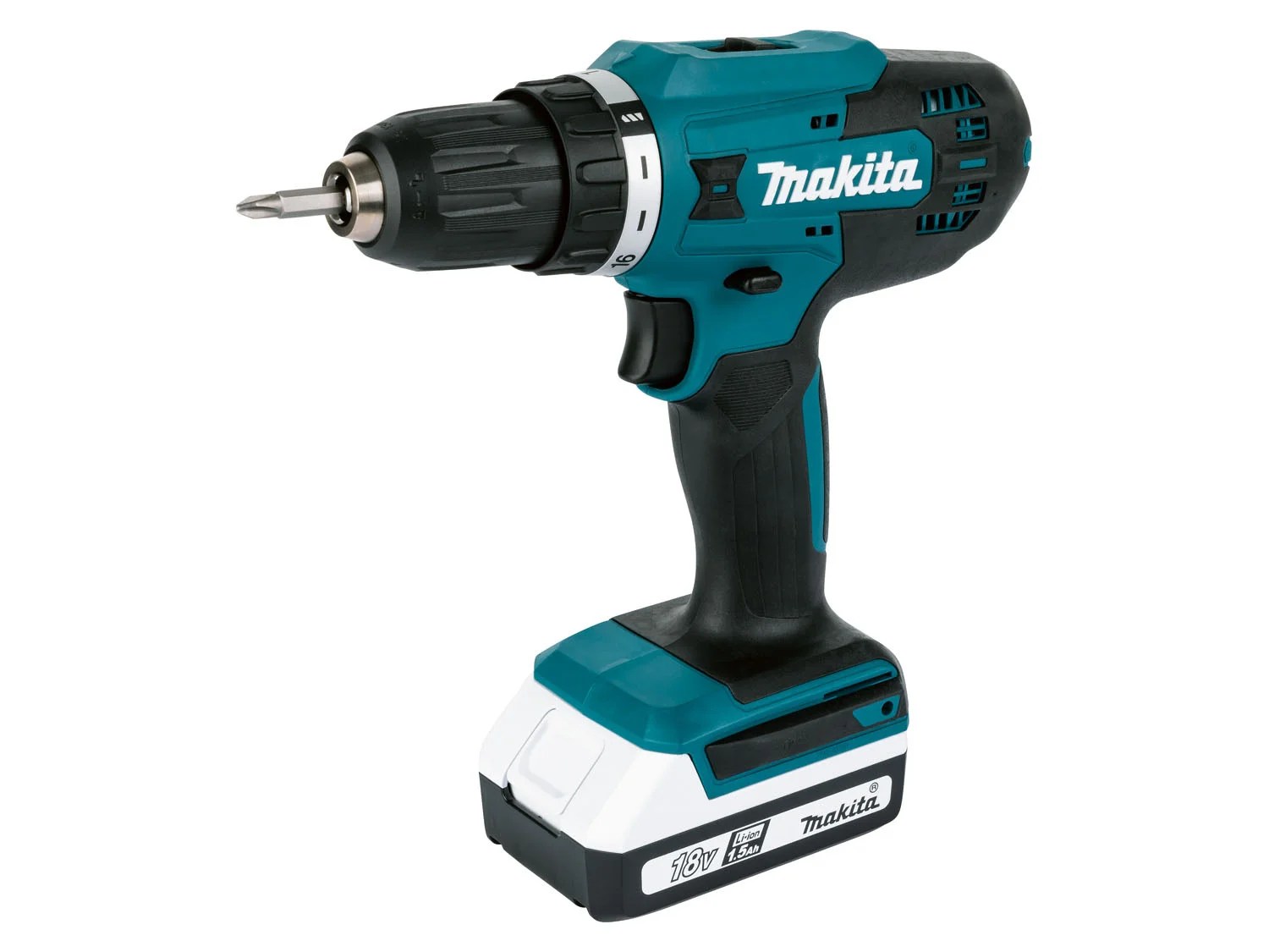 Makita 18 V Akku-Bohrschrauber »Df488D«, Mit 2-Gang Ge…
