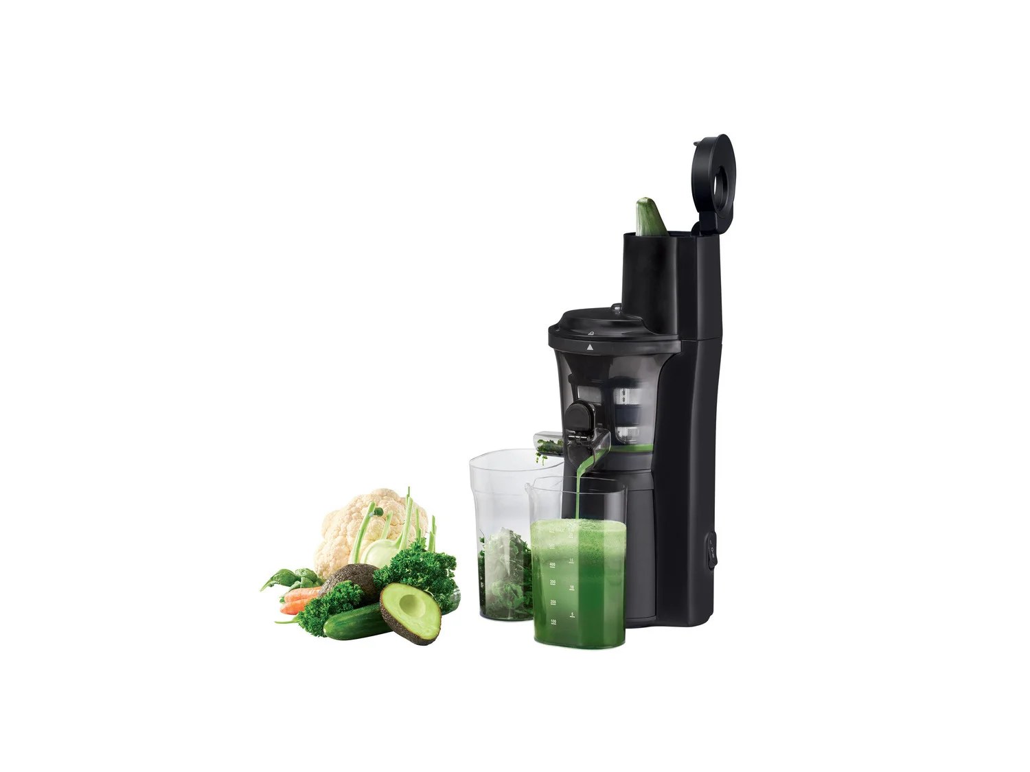 ᐉ SILVERCREST® Slow Juicer SSJBK 300 B2 + Gläserset (⭐SSJBK, ⭐SSJBK 300