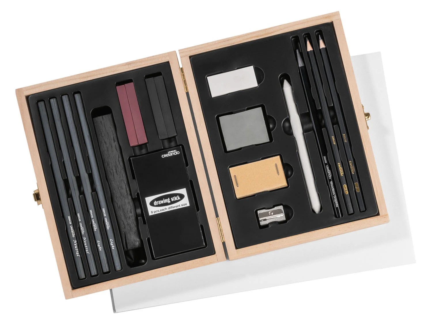 crelando® Skizzier und ZeichenSet, 26teilig LIDL