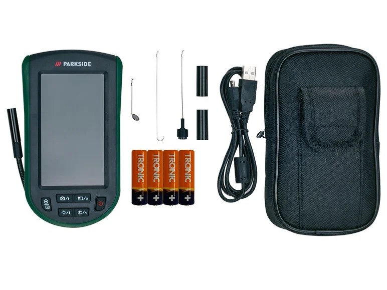 PARKSIDE® Inspektionskamera mit Display »PK IK 4.3 A1«…