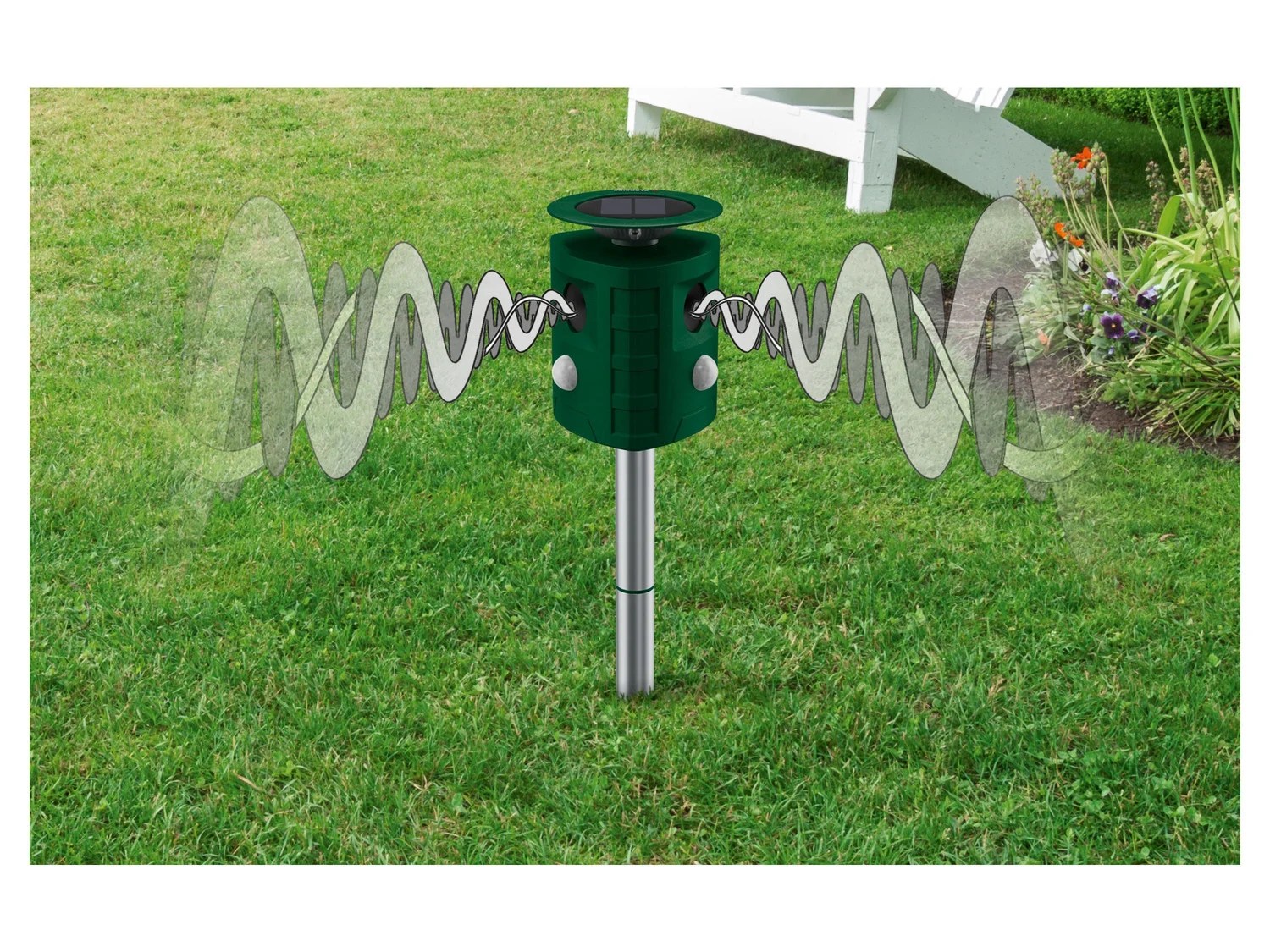 Solar-Tiervertreiber »PTUS360 1 A1«, mit 360° Erfassun…