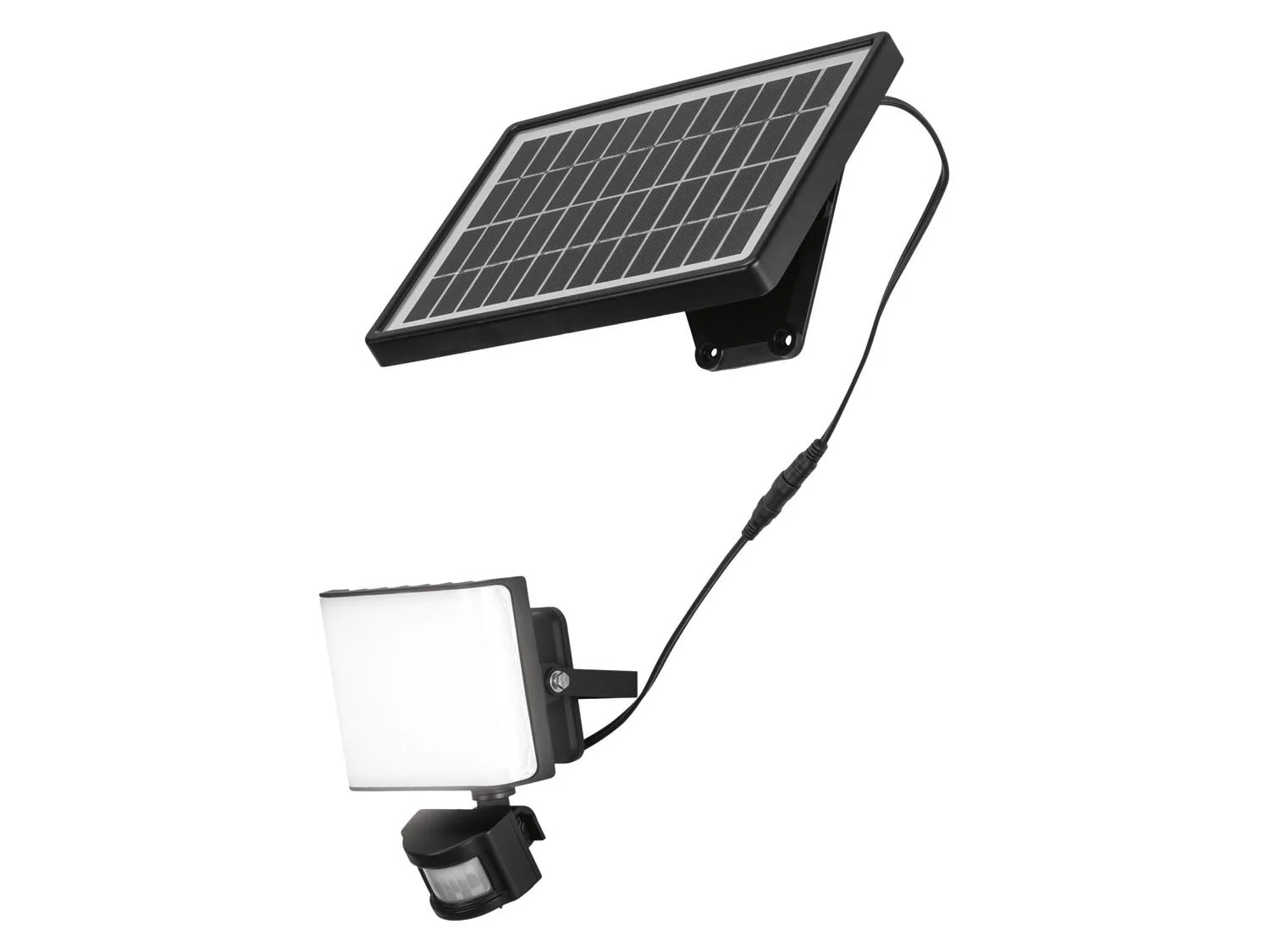 Livarno Home Led-Solarstrahler, Mit Bewegungsmelder