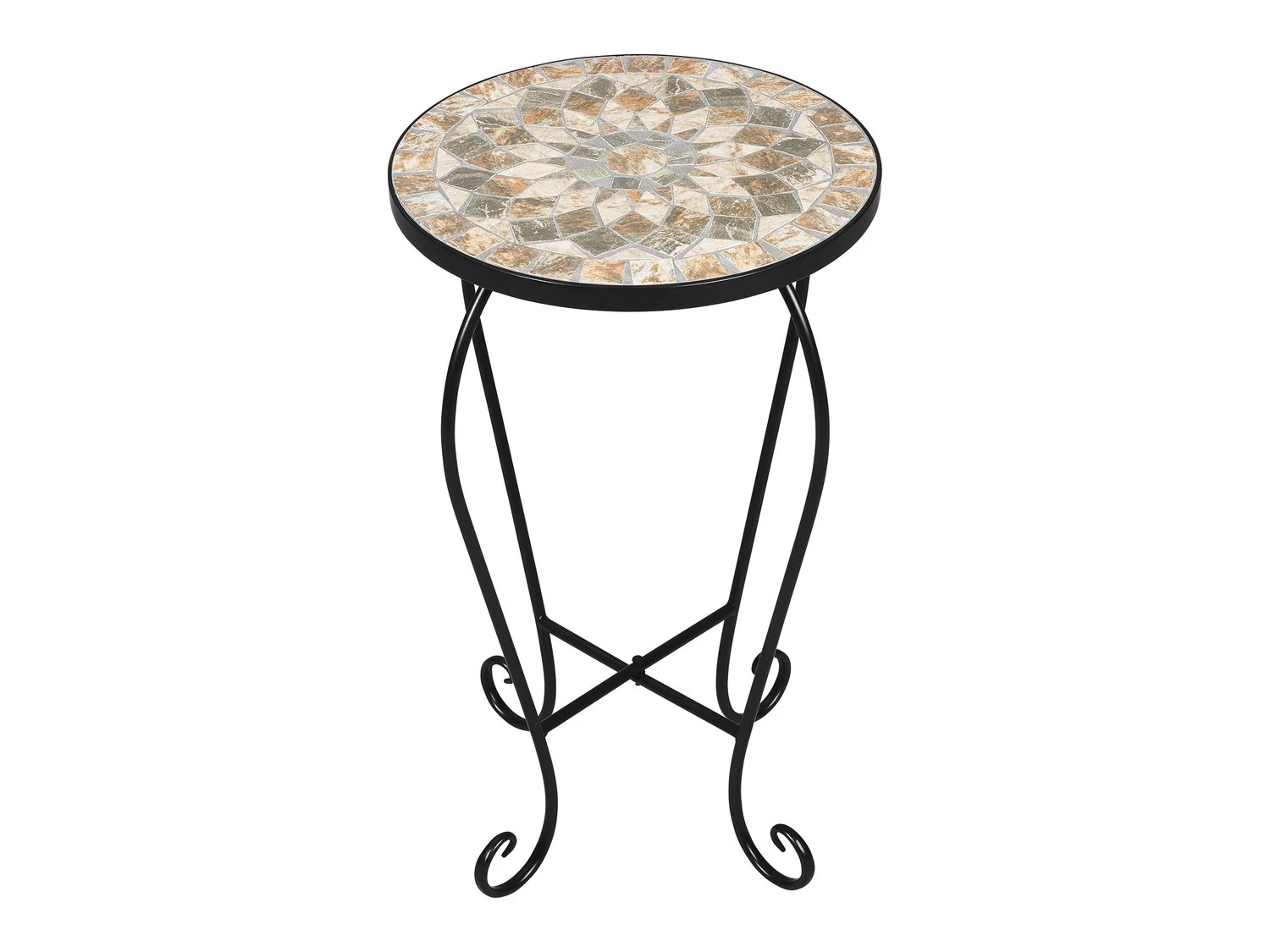 ᐉ LIVARNO home MosaikBeistelltisch, mit Naturstein / DE / Price