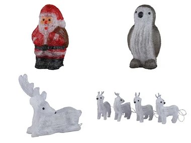 Livarno Home Led Rentier-Leuchtfigur, Mit Timer | Lidl