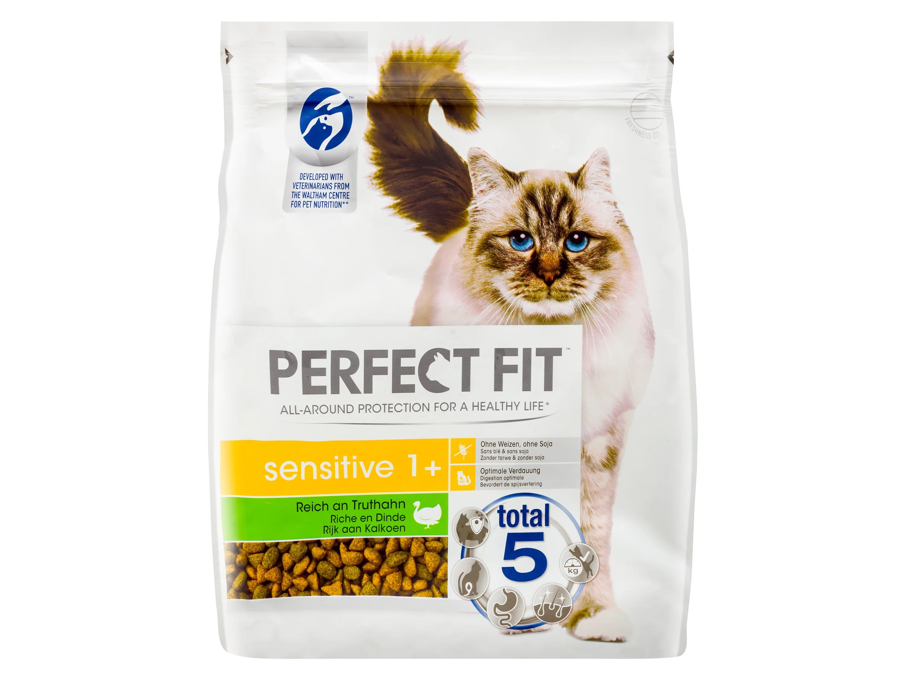 Angebot Lidl PERFECT FIT Cat Dry Sensitive 1+ reich an