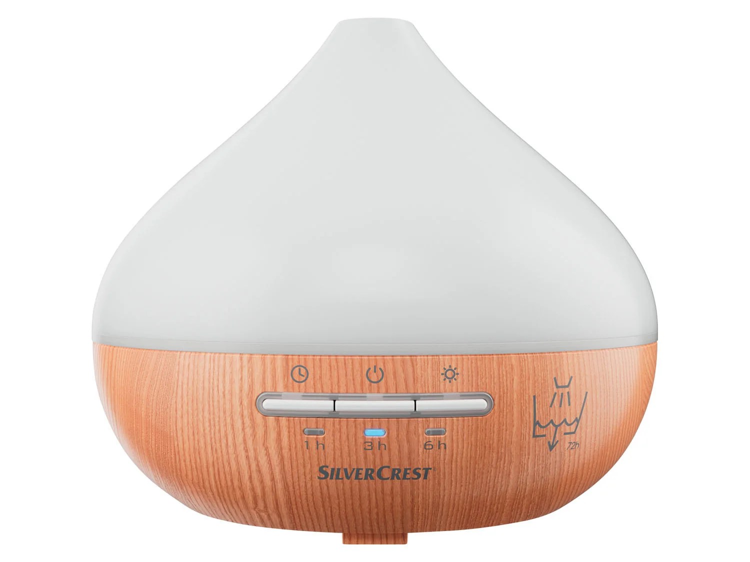 SILVERCREST® Ultraschall Aroma Diffuser Holz SADH A1