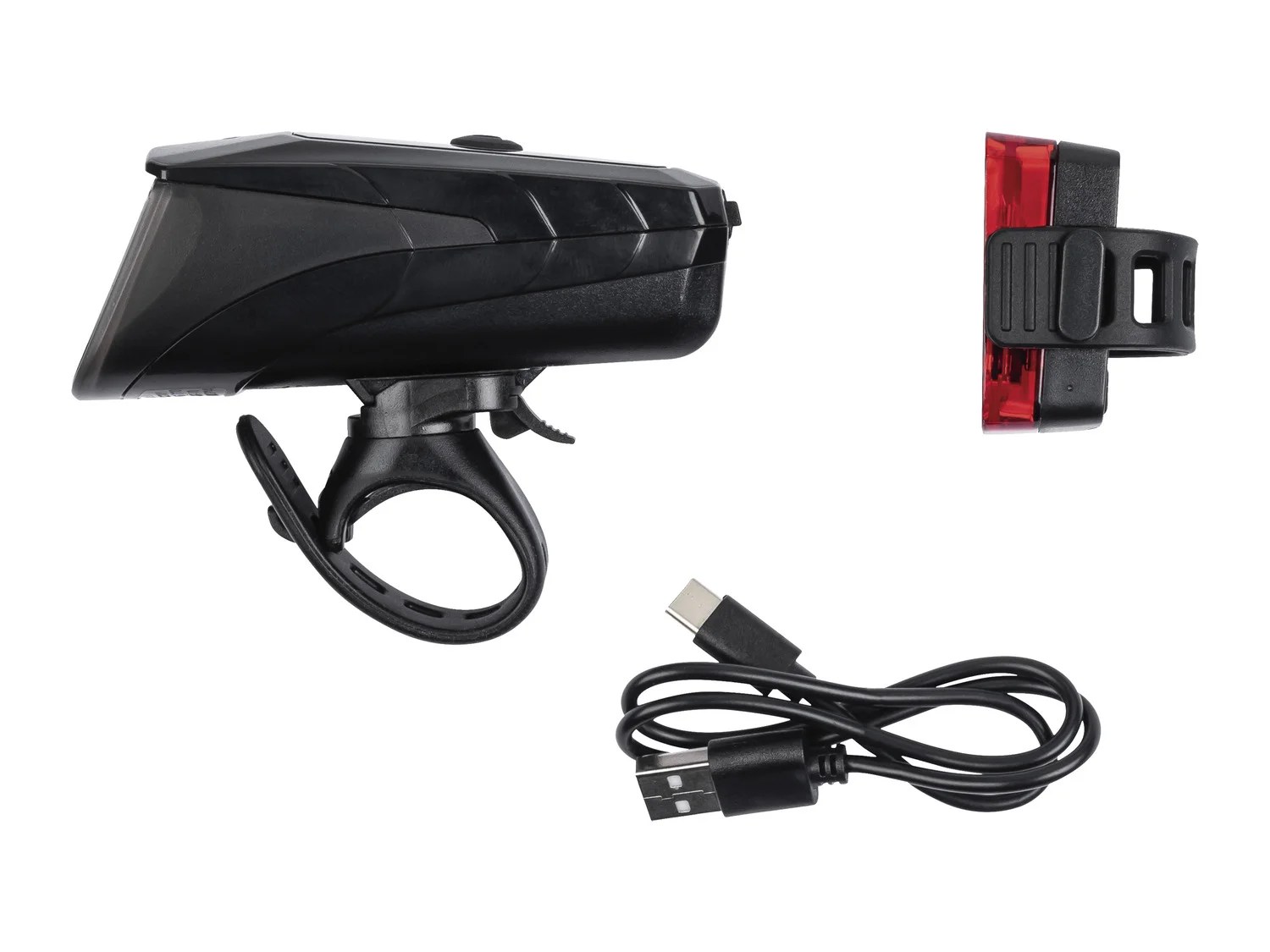 CRIVIT LED-Fahrradleuchten-Set, selbstabblendend | LIDL