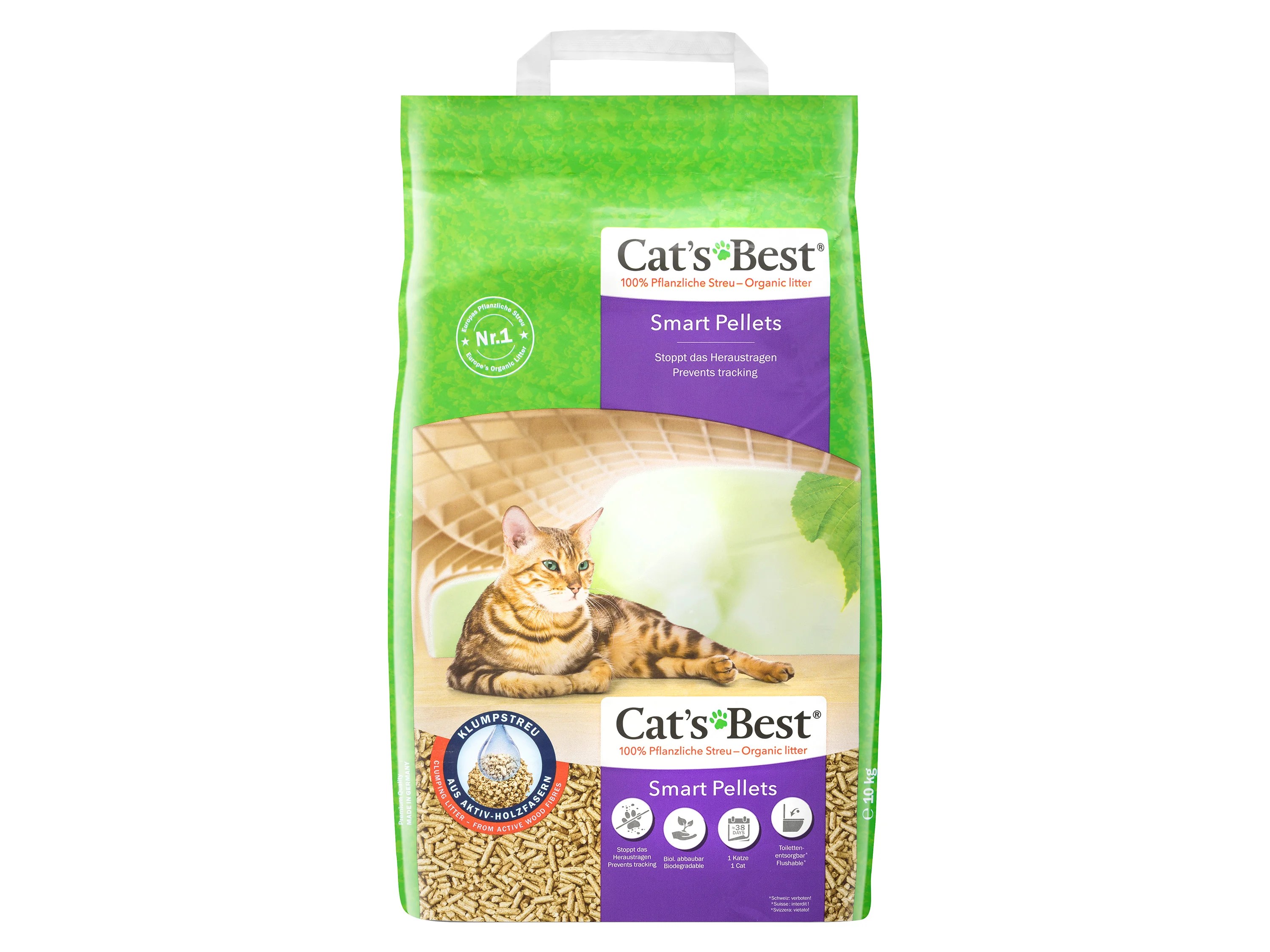 Angebot Lidl Cats Best Smart Pellets Katzenstreu, 10 kg