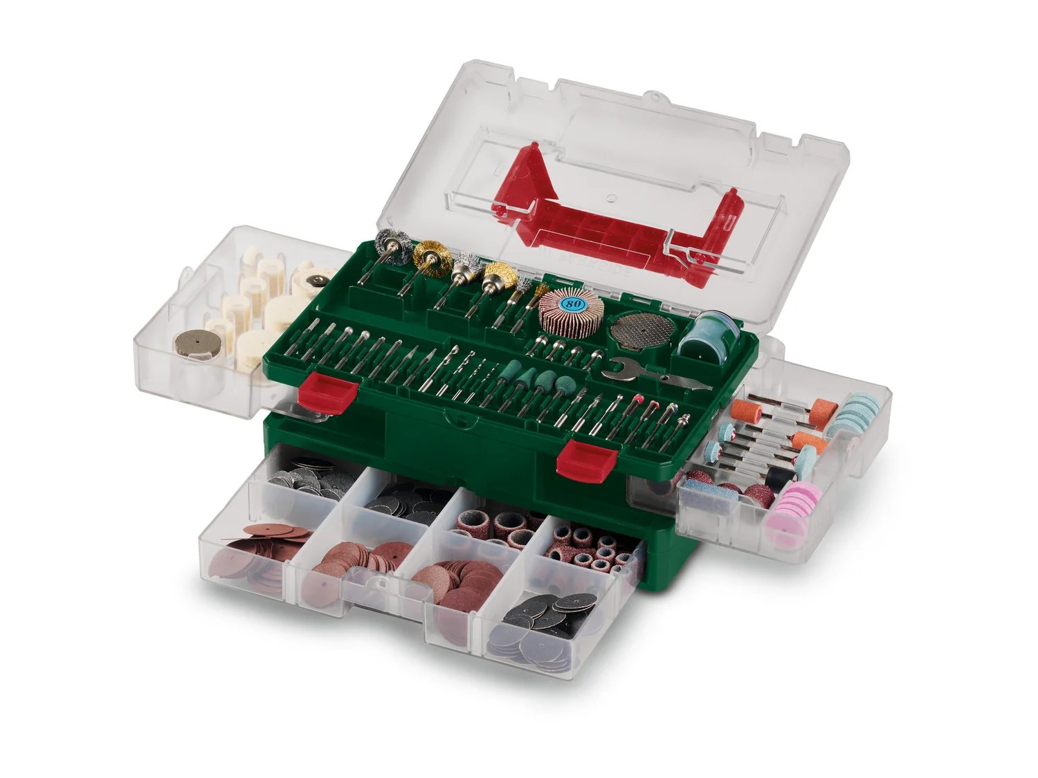 PARKSIDE® Feinbohrschleifer-Zubehörsatz, 349-teilig