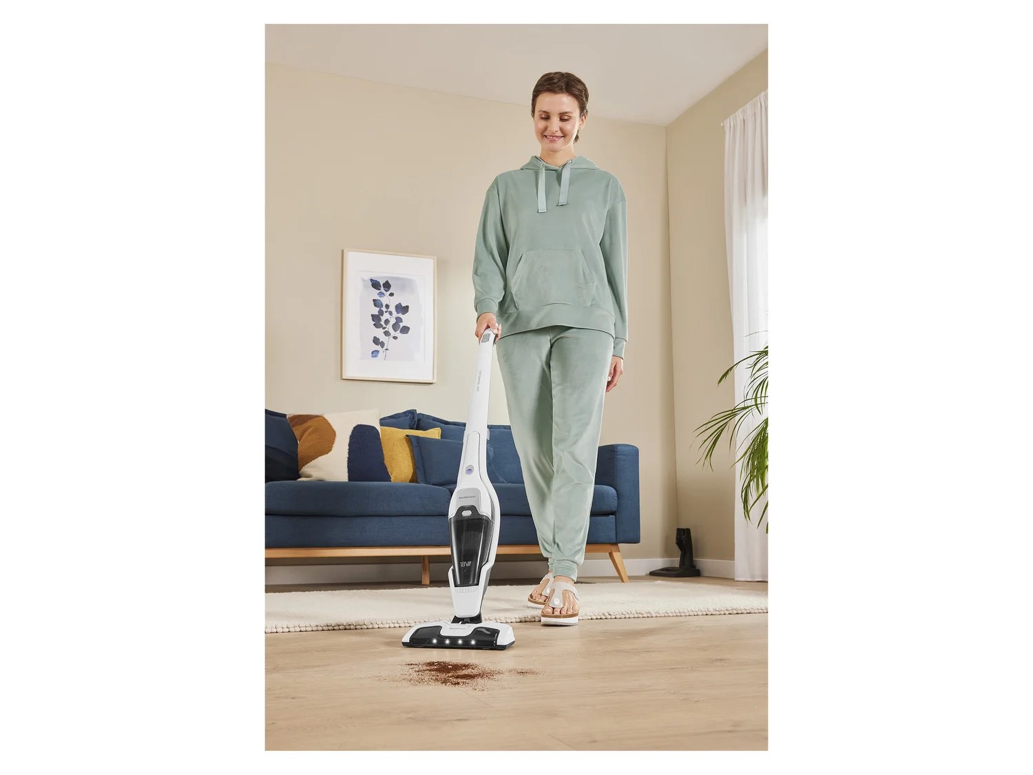 SILVERCREST® 2-in-1: Boden -und Handstaubsauger »SHSS