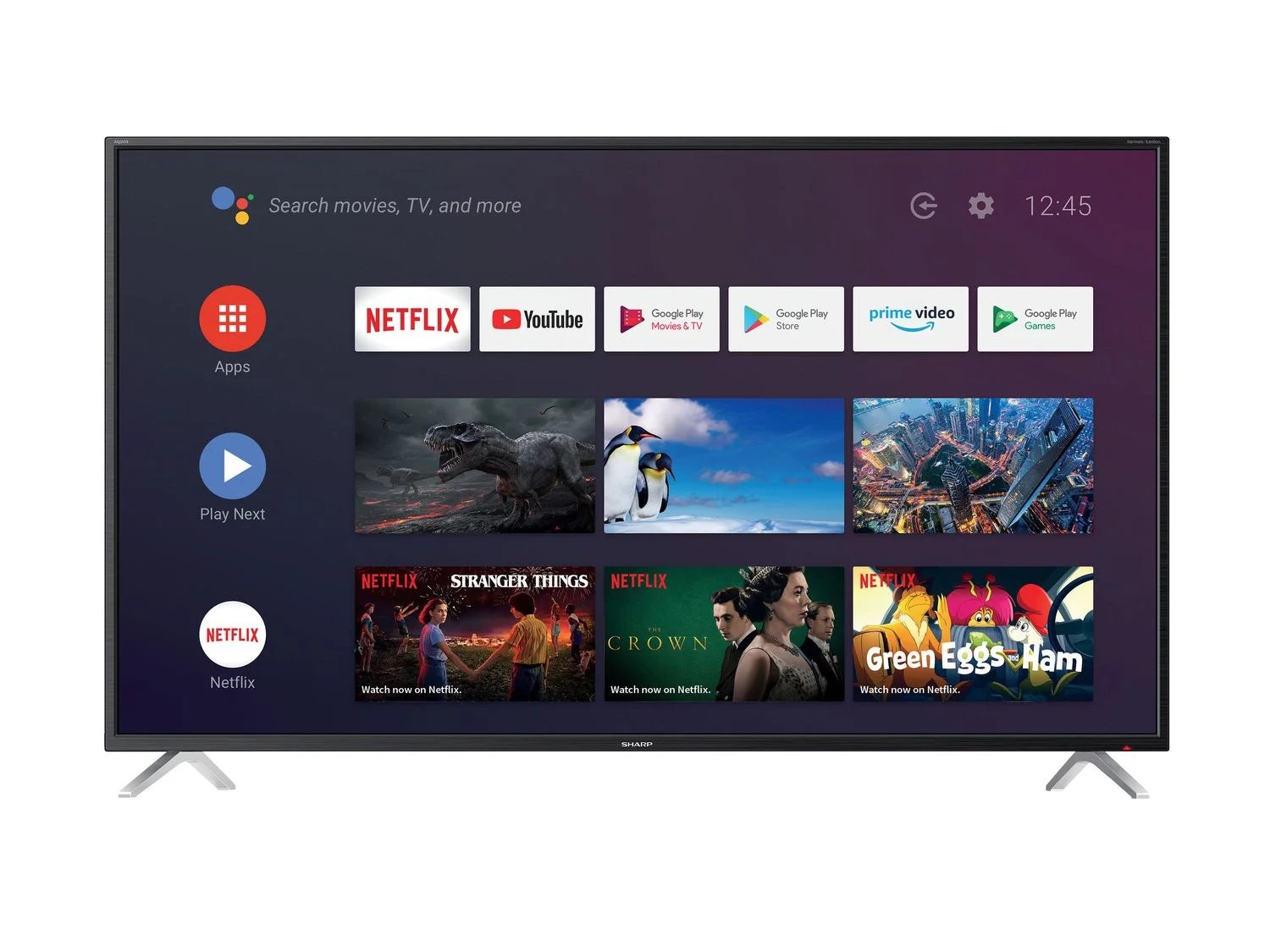 Angebot Lidl Sharp 4TC65BL2EF2AB 65 Zoll UHD AndroidTV