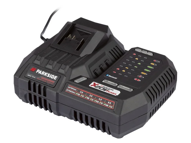 PARKSIDE PERFORMANCE Smart battery charger »PLGS 2012 A1« 20 V, 12 A, can be controlled via the