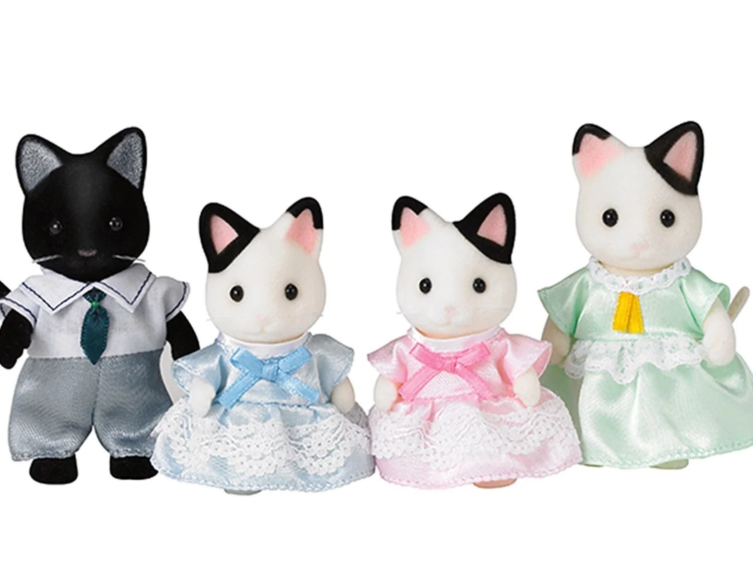 Sylvanian Families Tuxedo Katzen Familie Schwarzohr Lidl.de