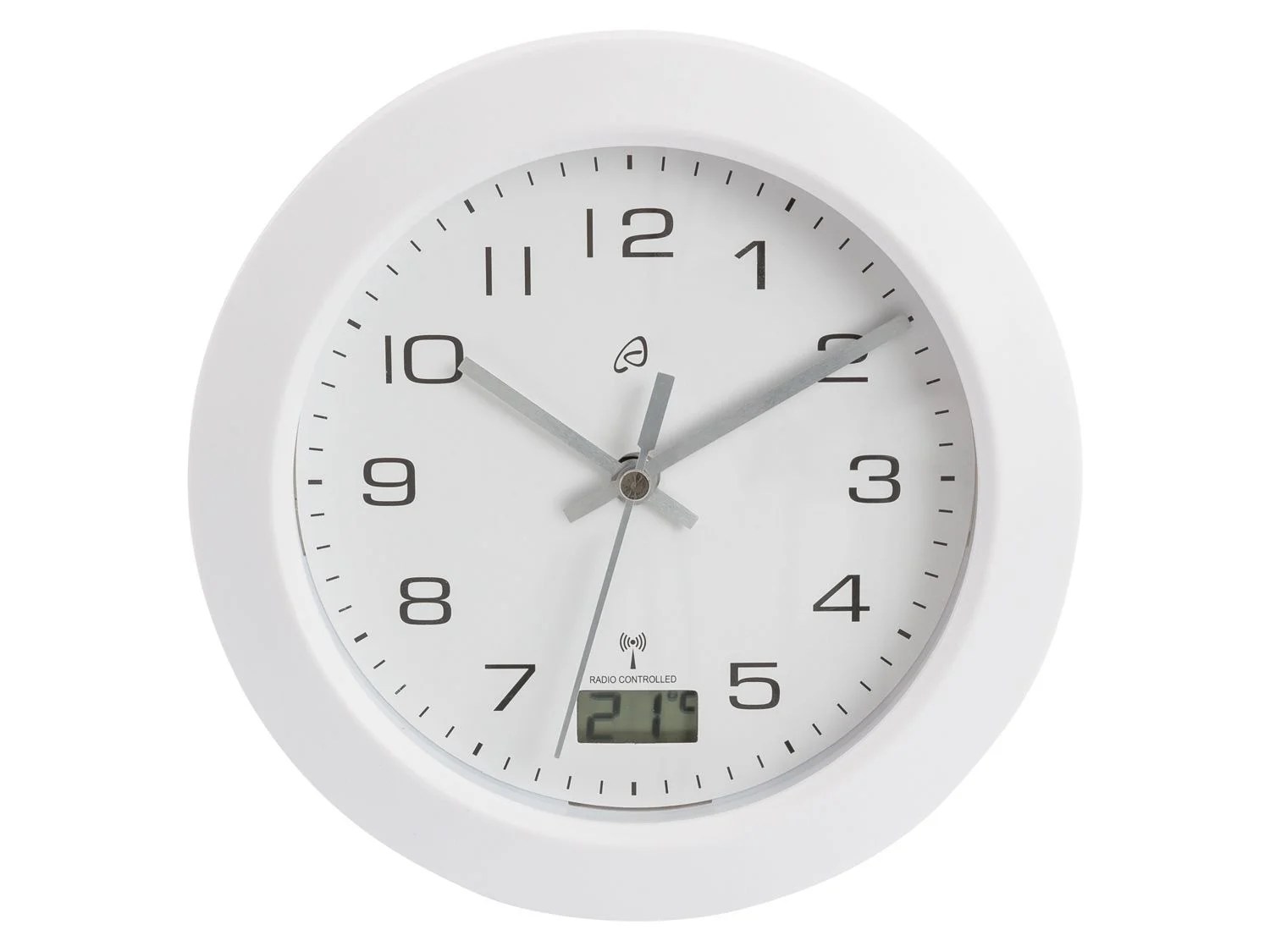 AURIOL® Funkwanduhr Badezimmer, feuchtigkeitsgeschütztes Gehäuse