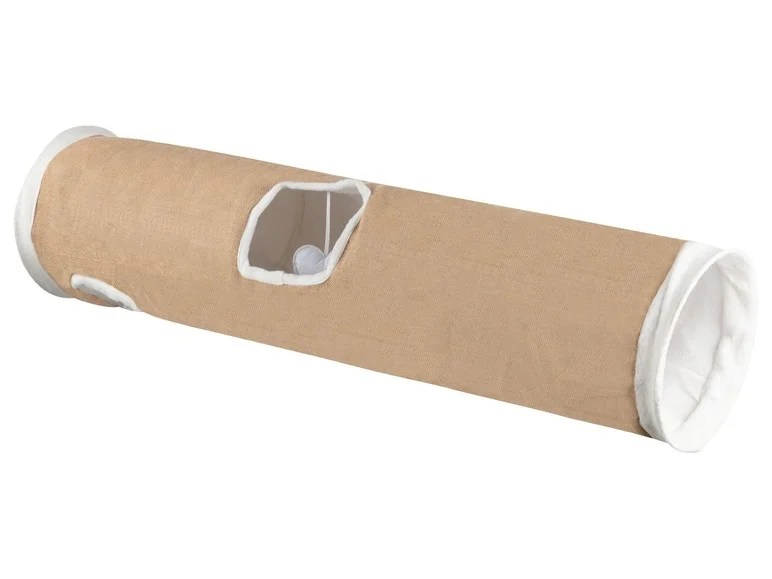 ZOOFARI® Katzentunnel und Kratzbaum, mit Jute Lidl.de