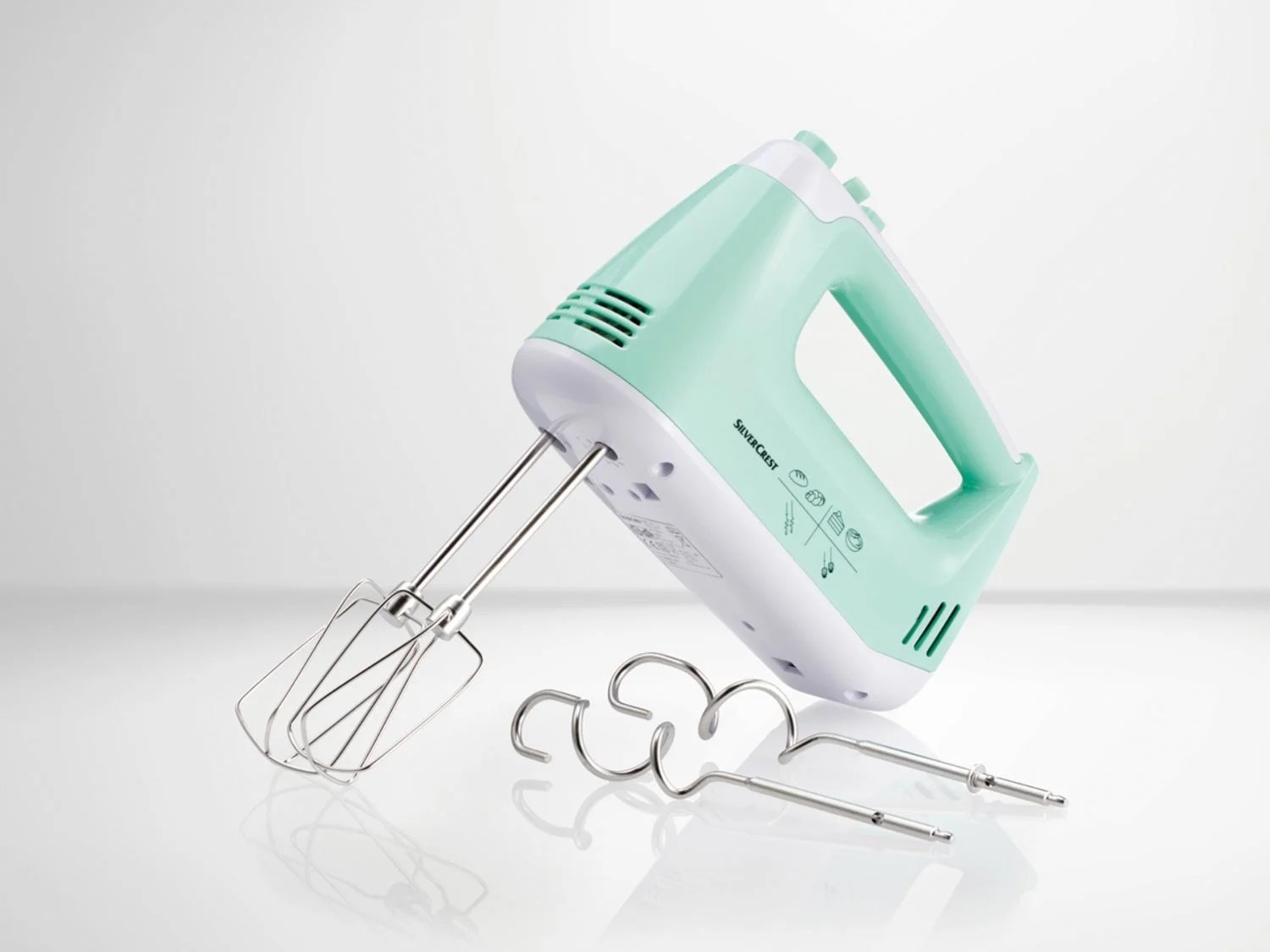 SILVERCREST® Handmixer, 300 Watt, 5 Geschwindigkeitsstufen, mit