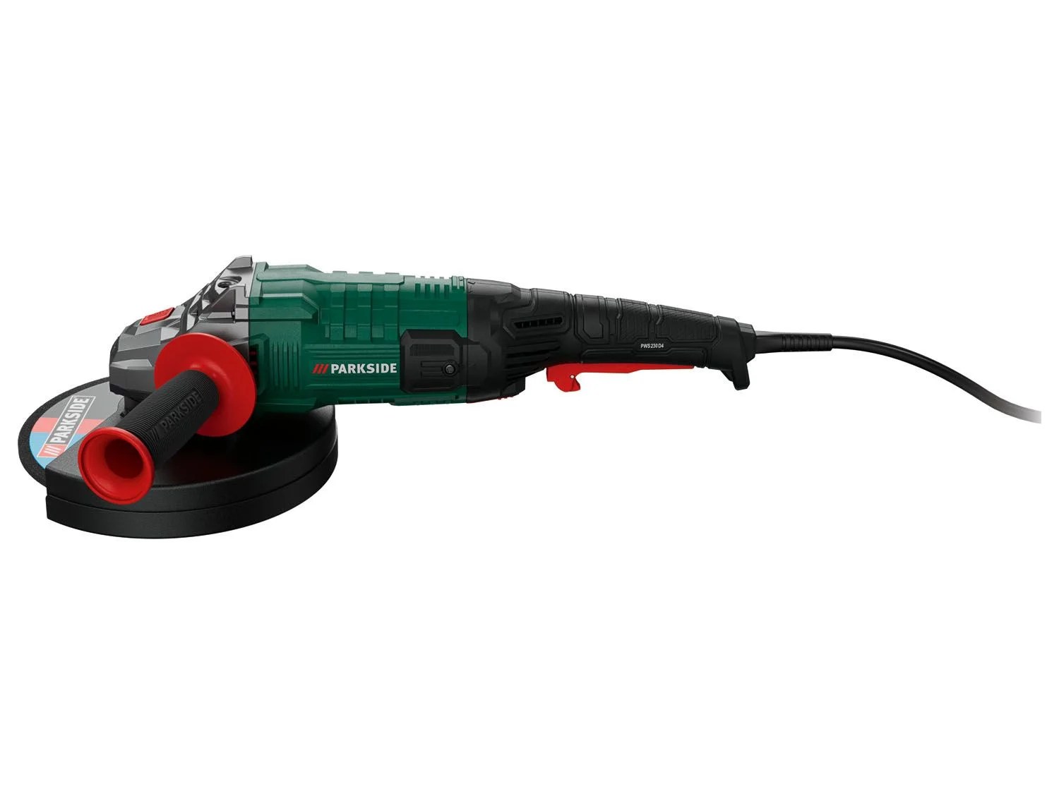 PARKSIDE® Winkelschleifer »PWS 230 D4«, gummierte Griffe - Lidl.de