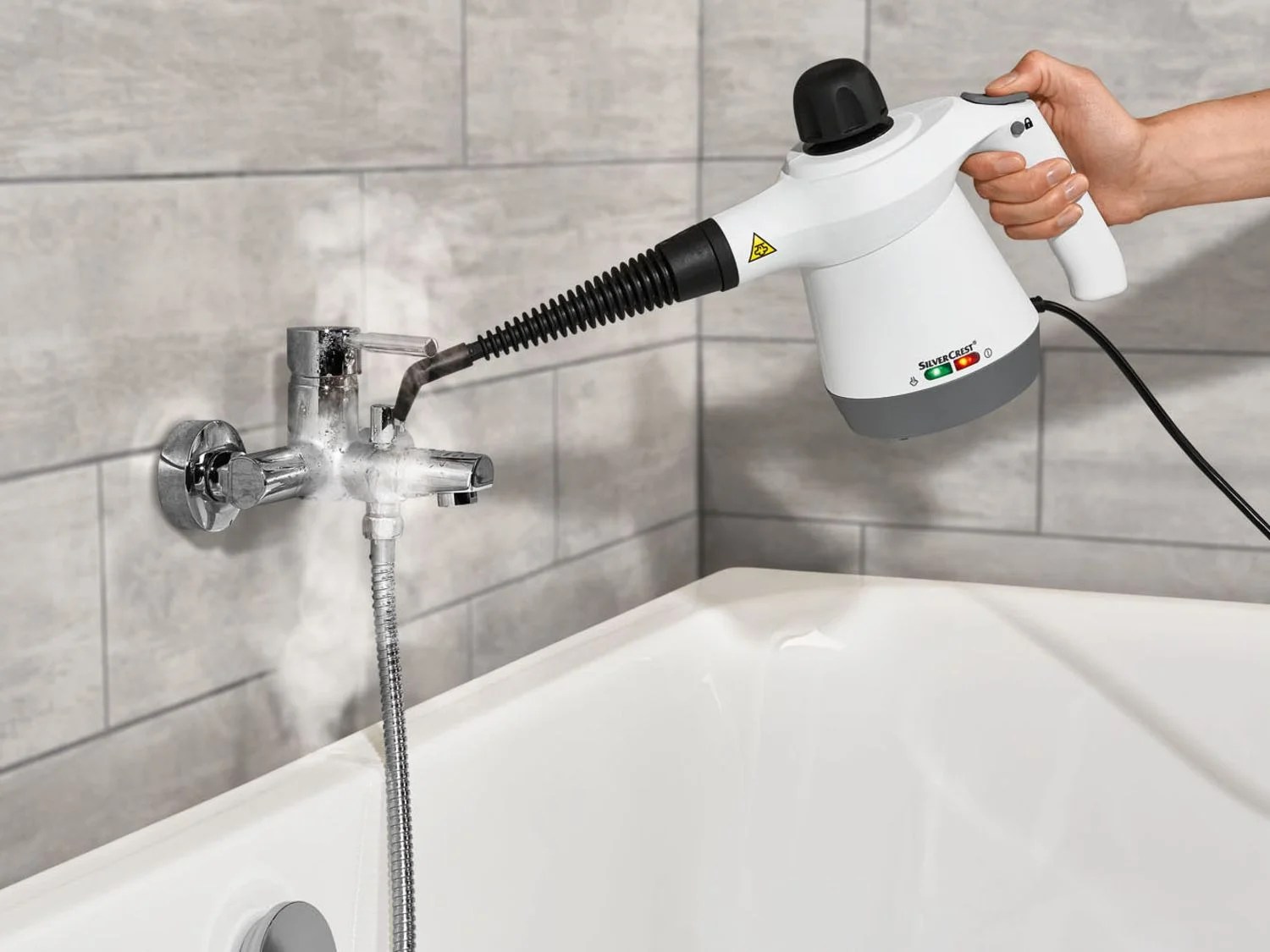 SILVERCREST® Dampfreiniger »SDR 1100 B2«, mit Winkeldüse