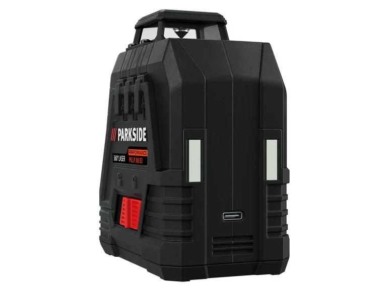 PARKSIDE PERFORMANCE cordless cross line laser »PKLLP 360 B2«, 4 V, 360