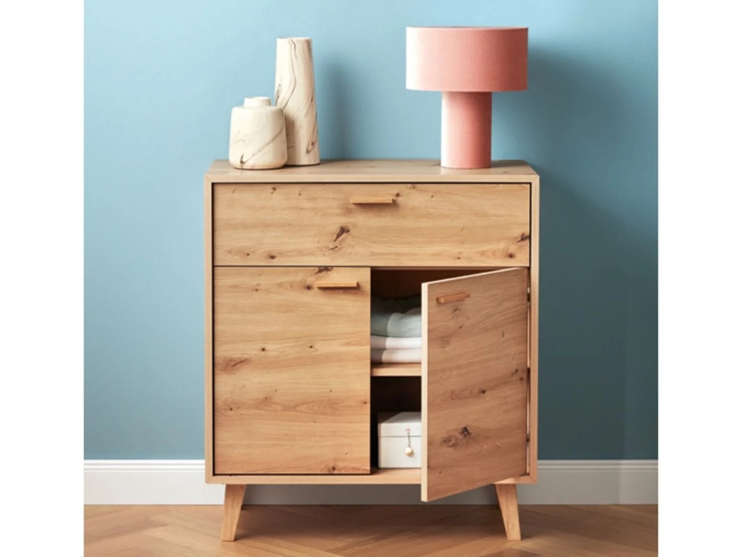 LIVARNO LIVING® Kommode, mit 2 Türen und 1 Schublade