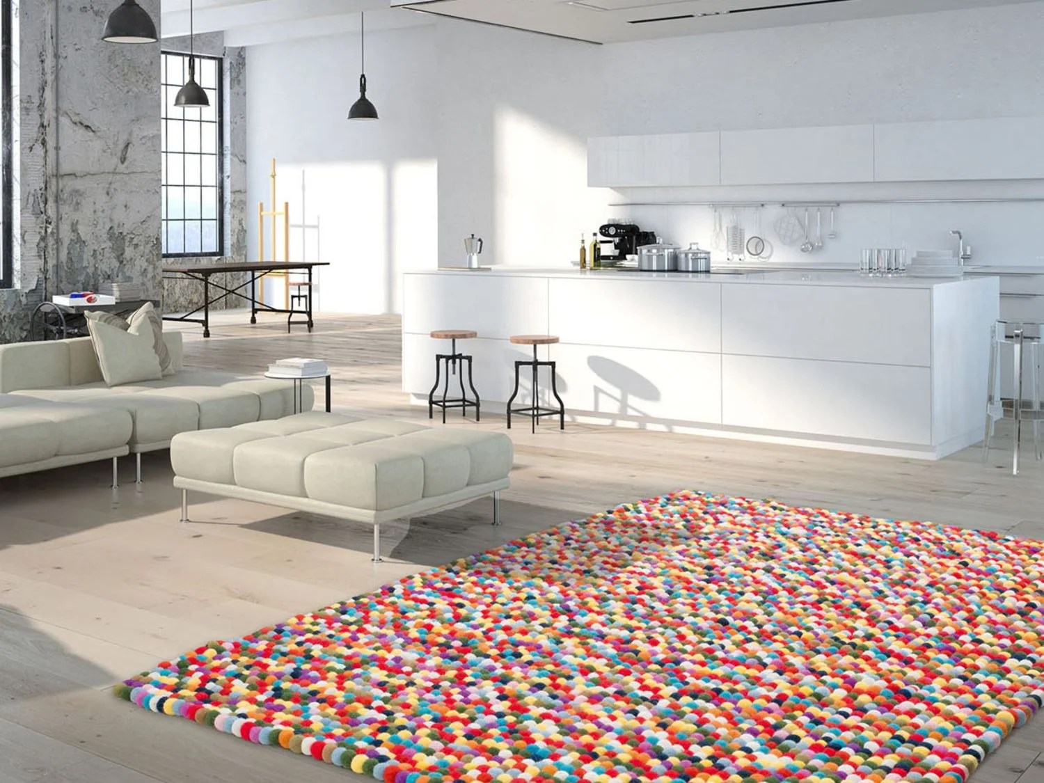 Obsession Teppich »My Passion 730«, Filzteppich, für