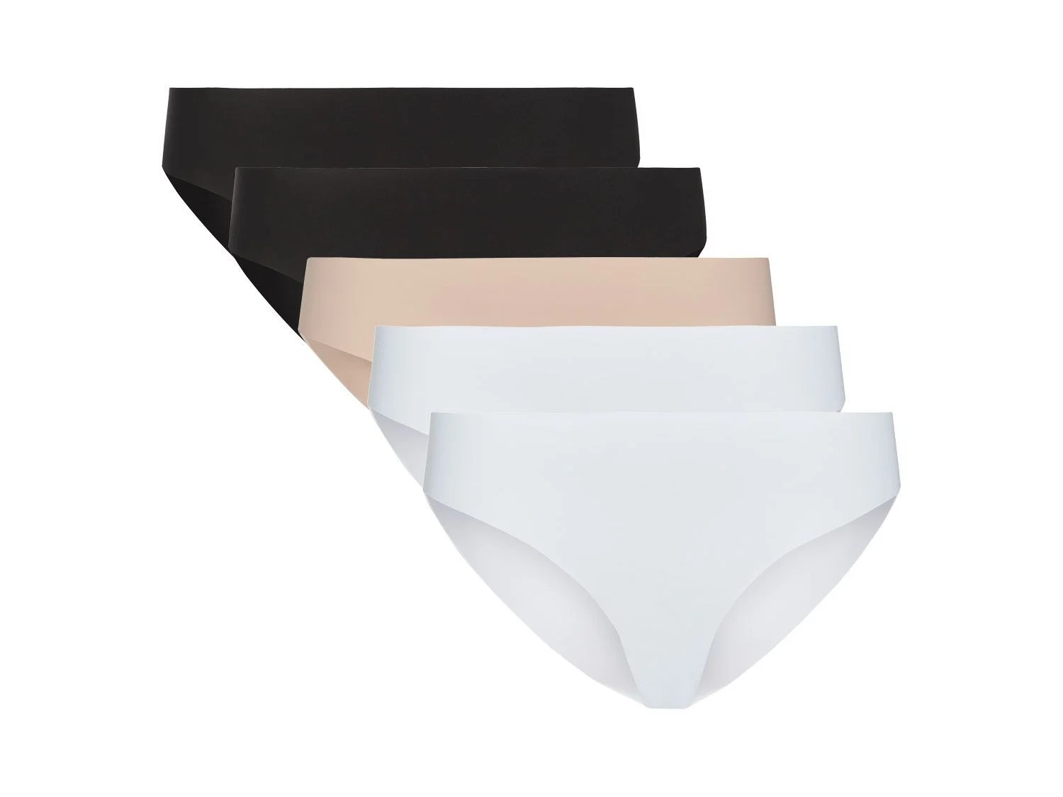 ESMARA® Lingerie LasercutSlips Damen, weiche Qualität, ohne Nähte, mit