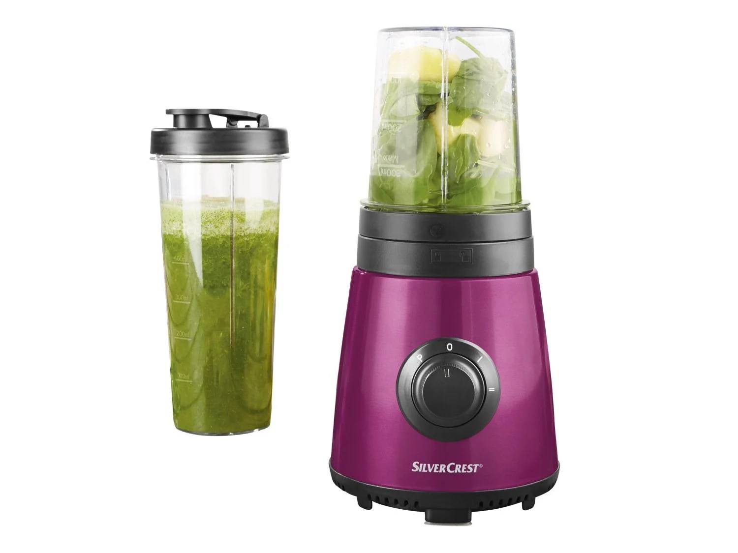 SILVERCREST® Smoothie Maker »SSME 250 A2«, Blender, 250 Watt, mit 2