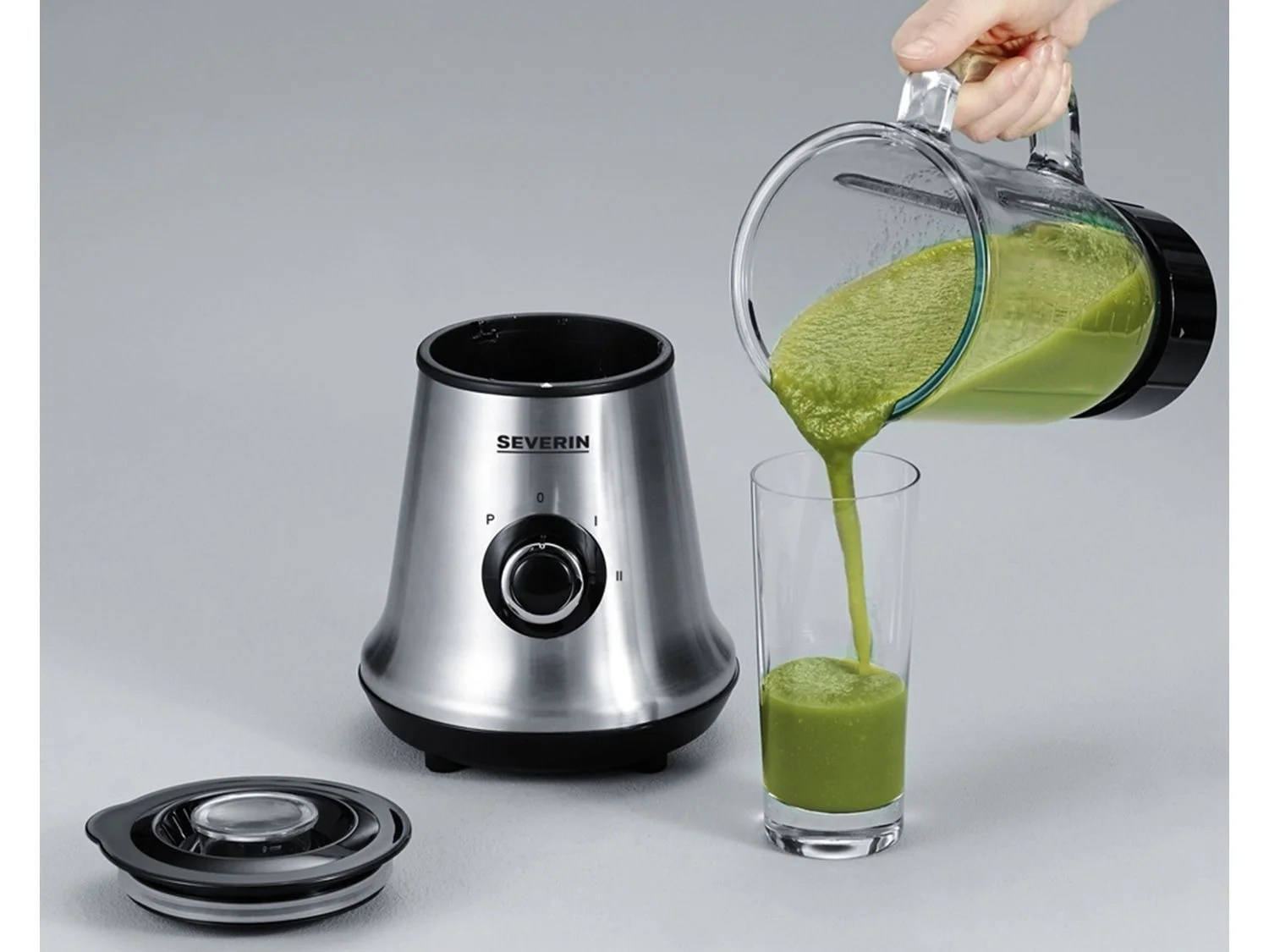 SEVERIN Standmixer Glas »Smoothie Mix & Go SM 3737«, Smoothie Maker