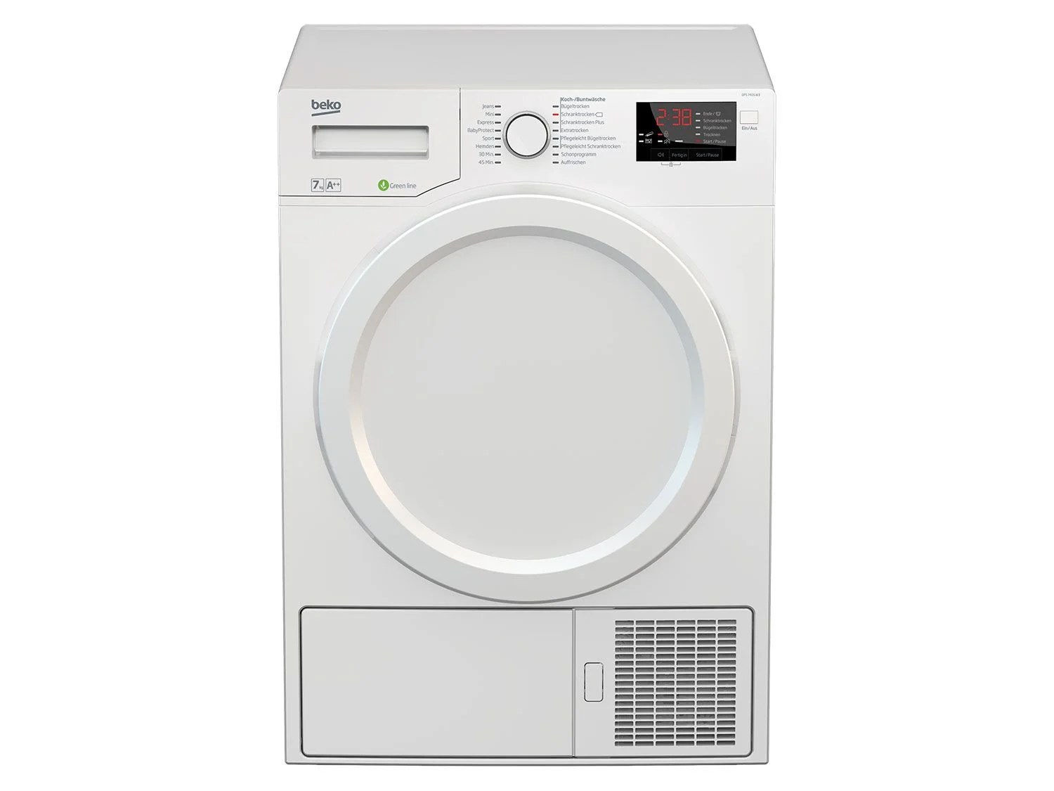 BEKO Wärmepumpentrockner DPS 7405 W3 Lidl.de