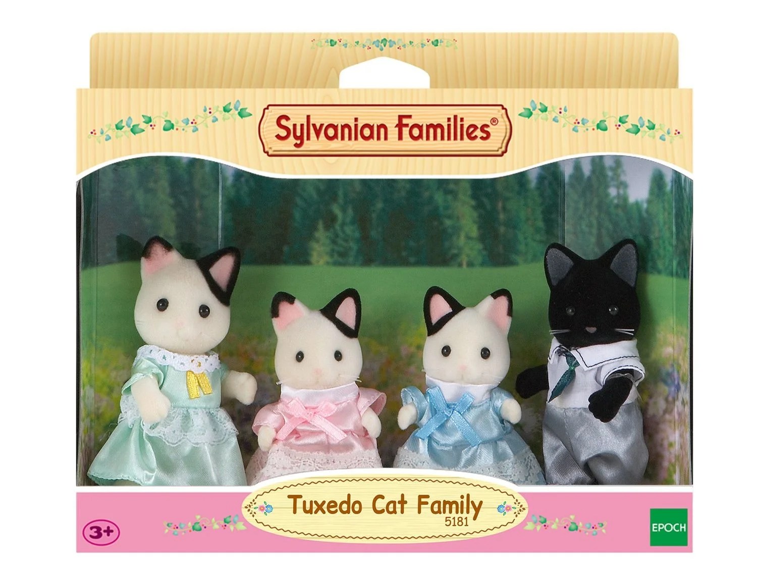 Sylvanian Families Tuxedo Katzen Familie Schwarzohr Lidl.de