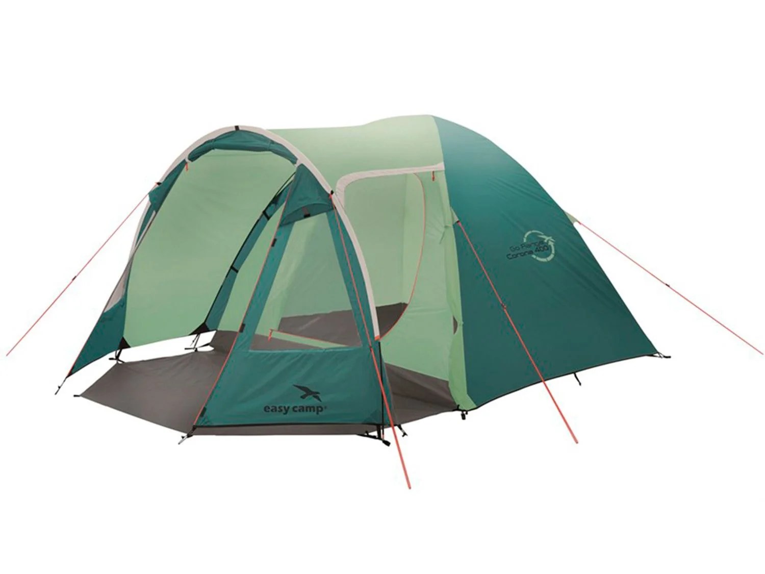 Easy Camp Campingzelt, für 4 Personen, mit großem Vorraum, 2