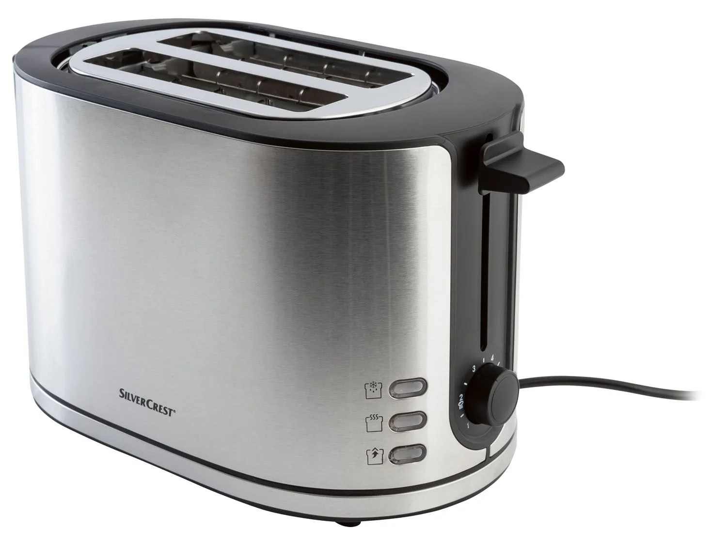 SILVERCREST® EdelstahlToaster, 6StufenBräunungsregler Lidl.de