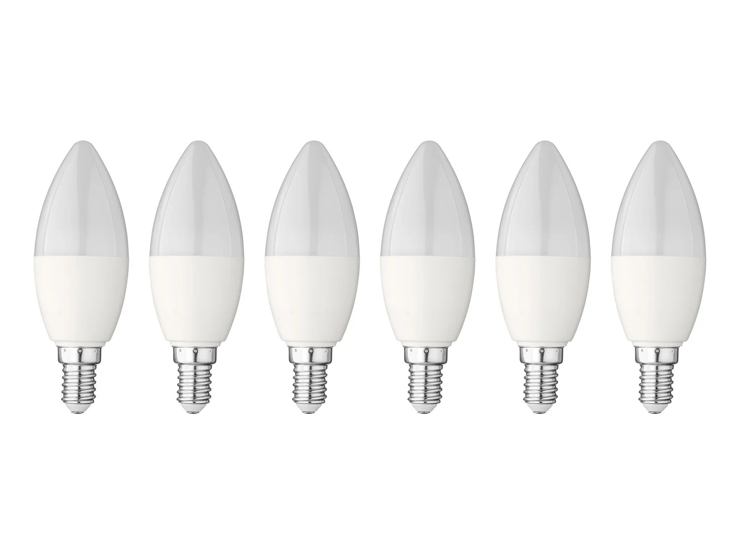 LIVARNO home Lot de 6 ampoules LED GU10 / E14 / E27