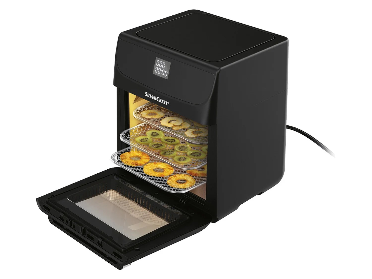 SILVERCREST® KITCHEN TOOLS Friteuse à air chaud 9en1…