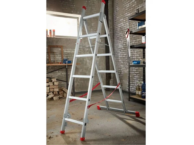 Multifunctionele aluminium ladder kopen? LIDL